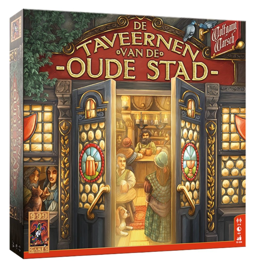 De taveernen van de oude stad