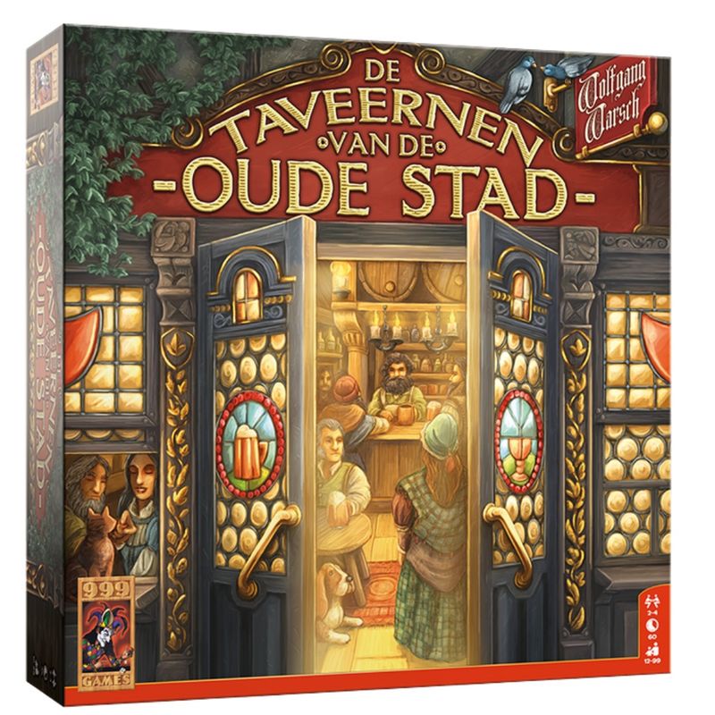 De taveernen van de oude stad