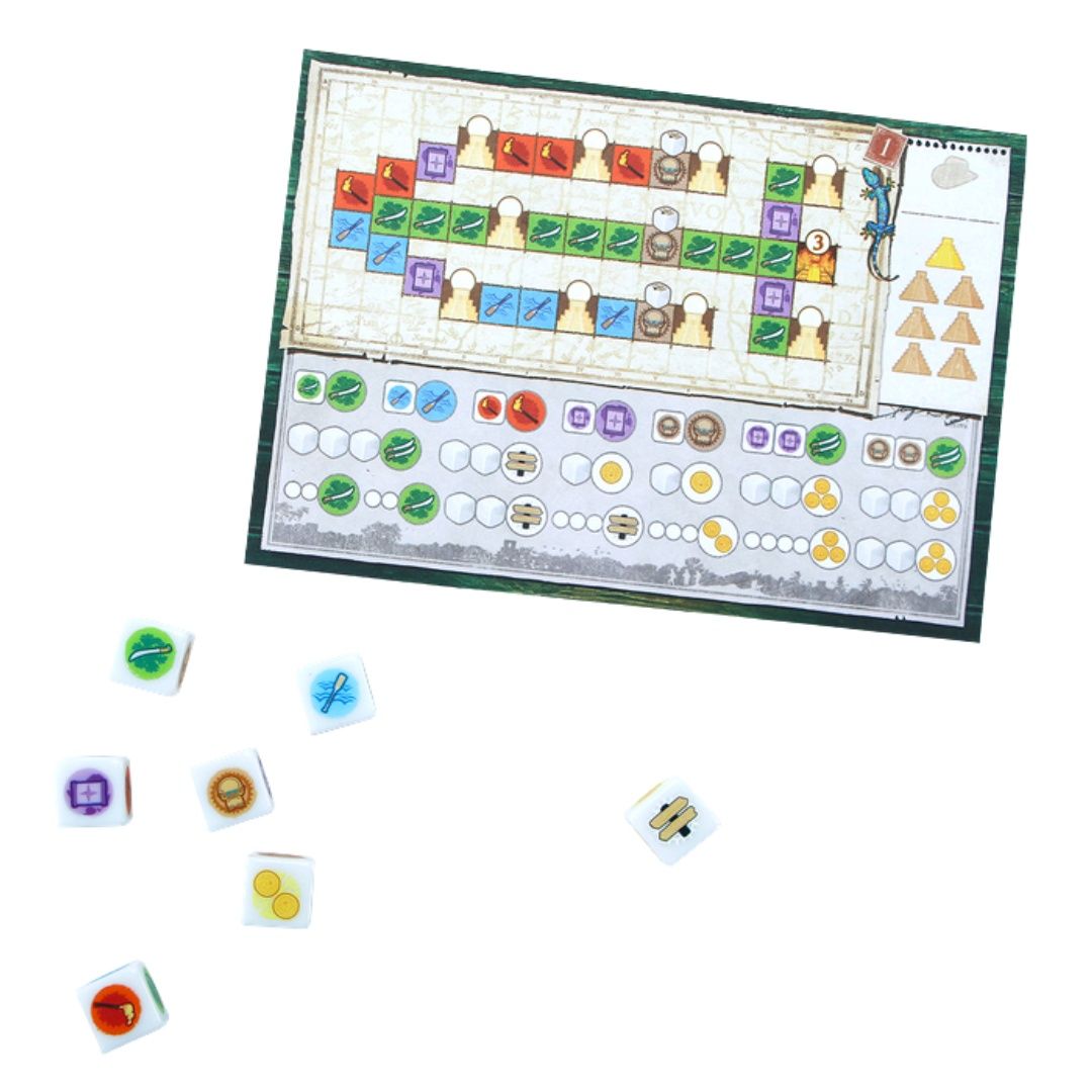 De Zoektocht naar El Dorado dobbelspel