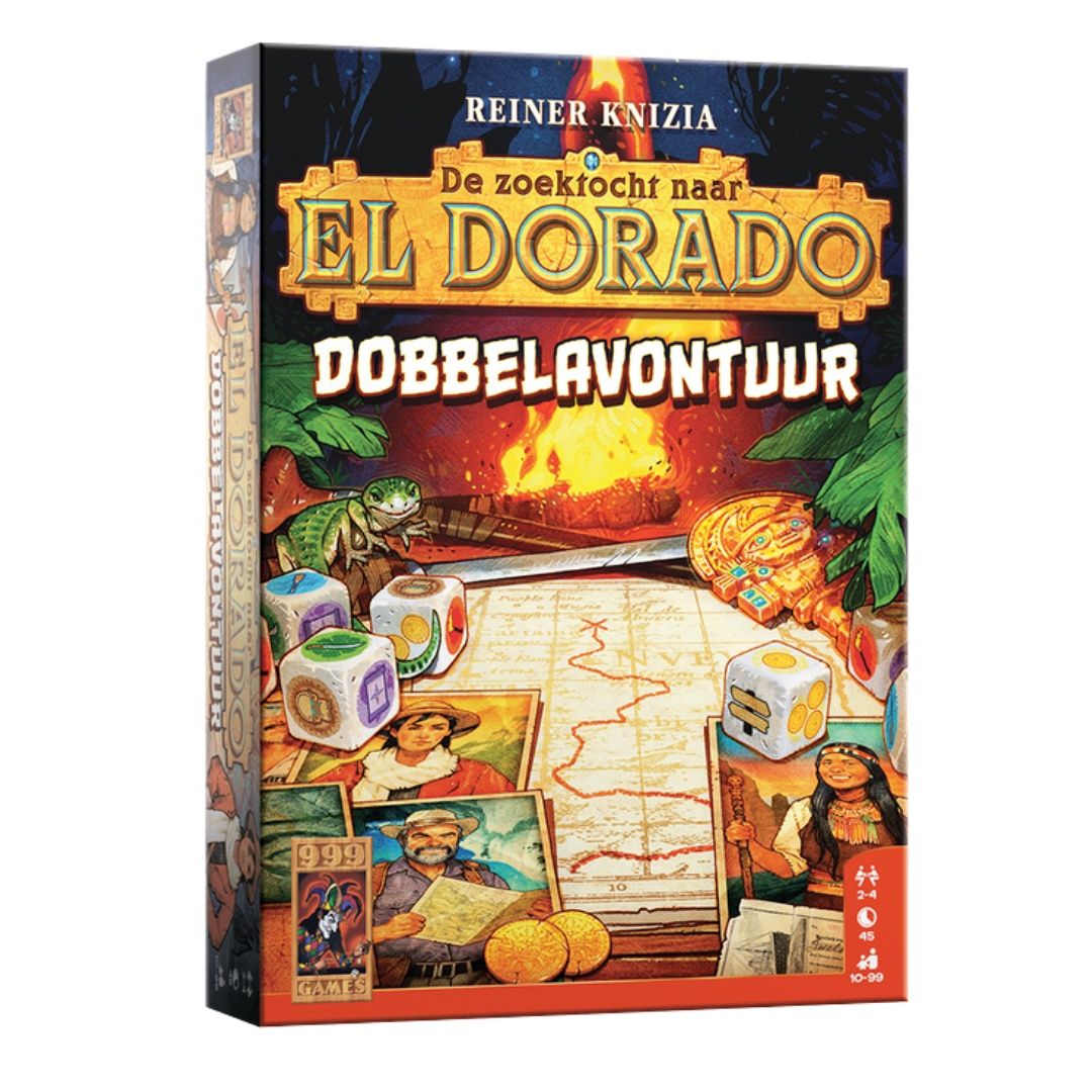 De Zoektocht naar El Dorado dobbelspel