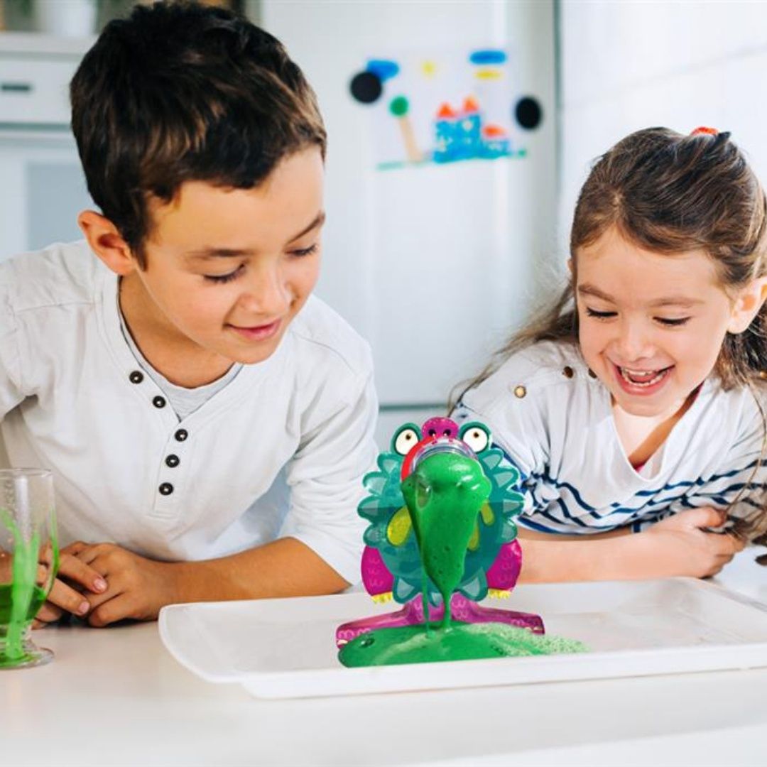 Bruisend bellen- en kleurenlabo