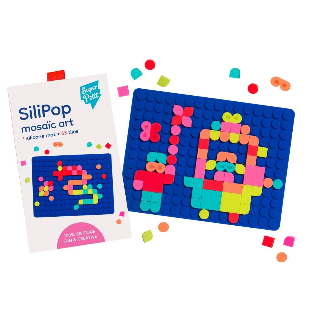 Silipop Blue Mosaic (Neon)