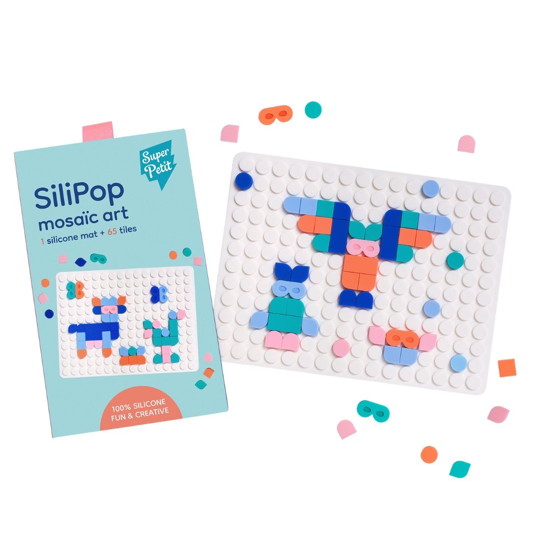 Silipop White Mosaic (pastel)