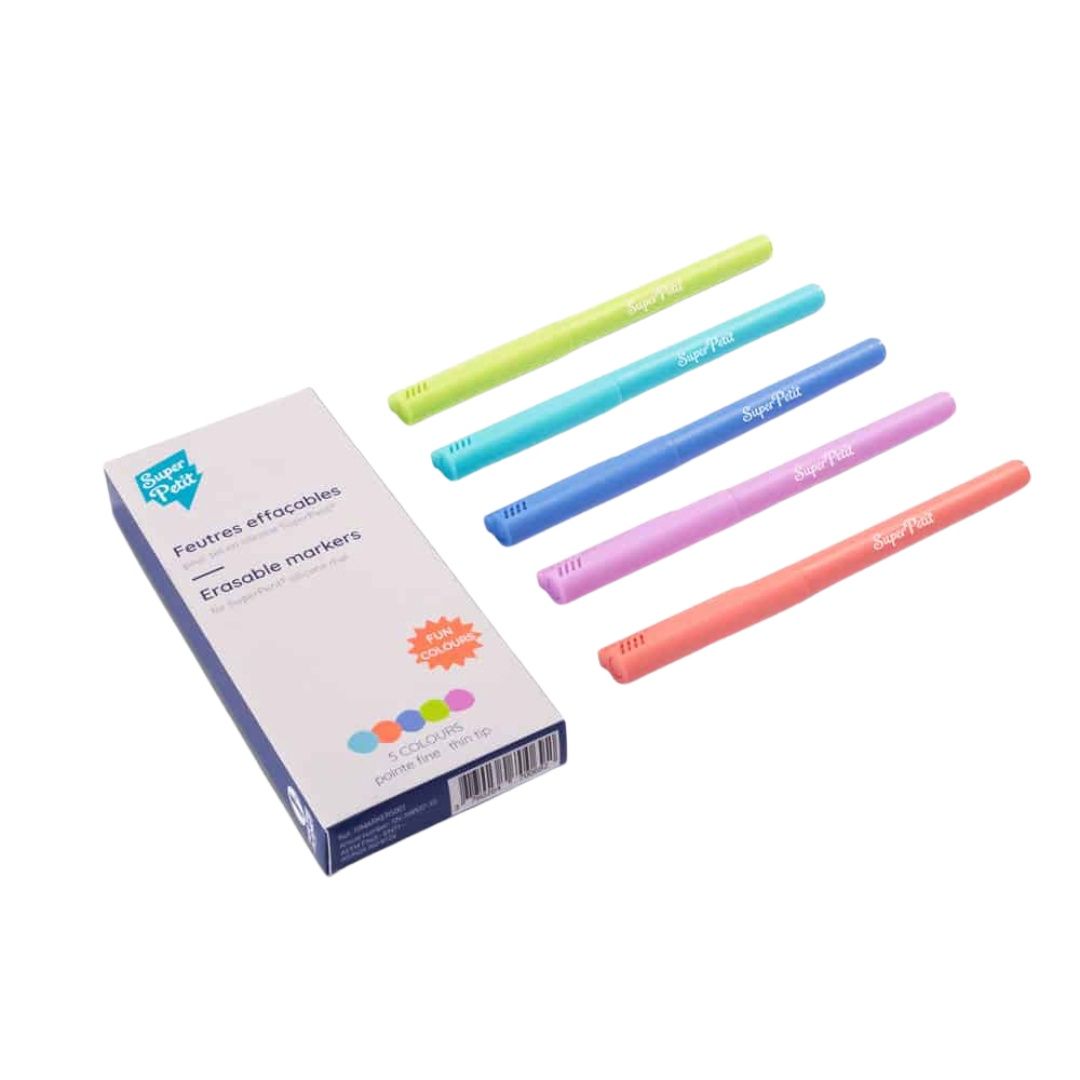 Erasable markers fijn pastel