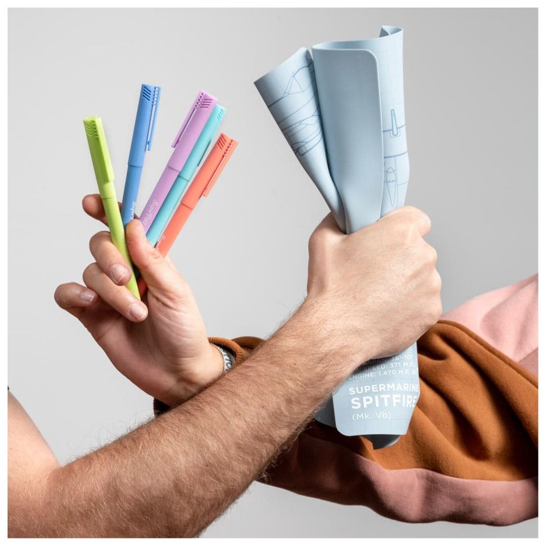 Erasable markers fijn pastel