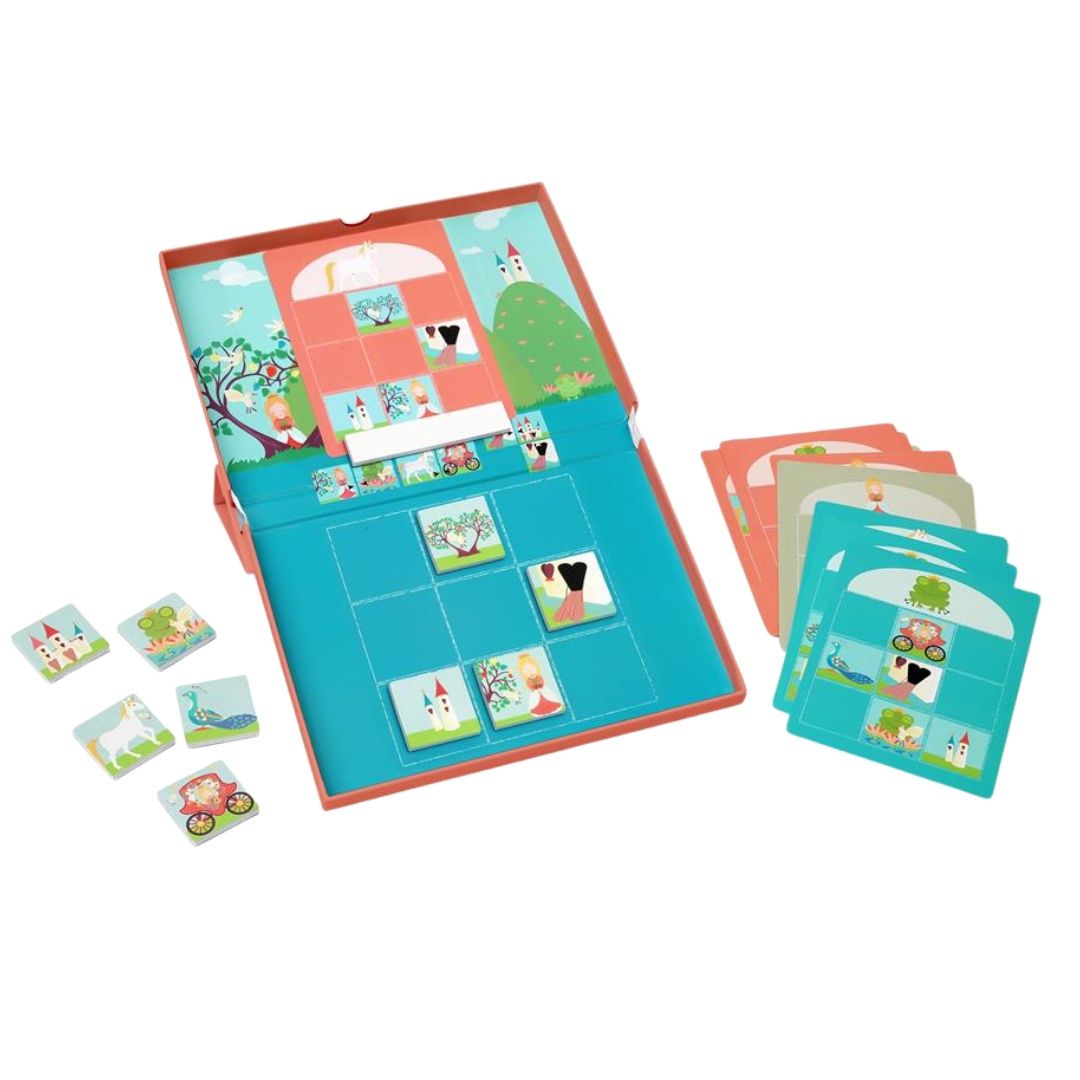 Logic game prinses en eenhoorn