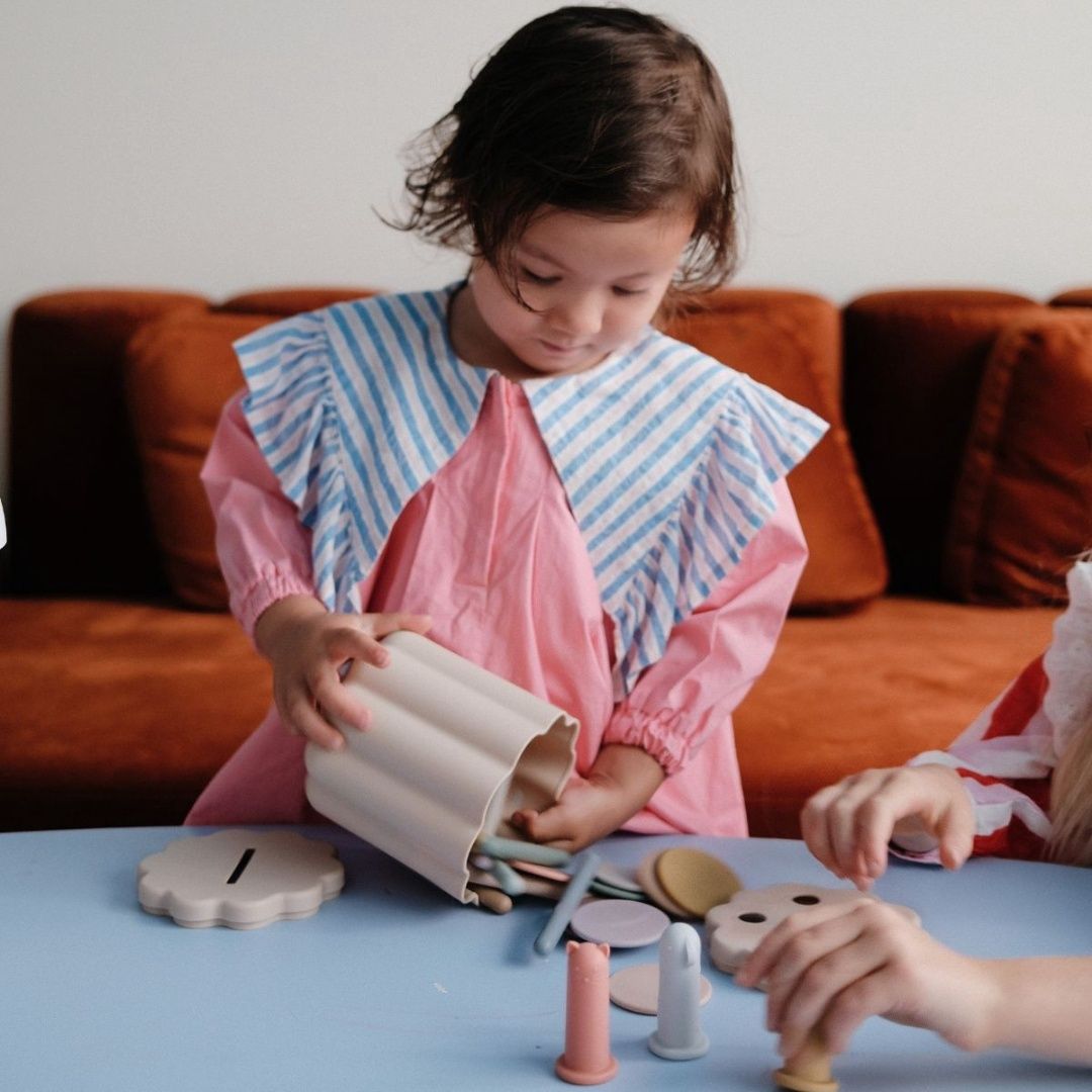 MUSHIE - coin &amp; tube sorting set