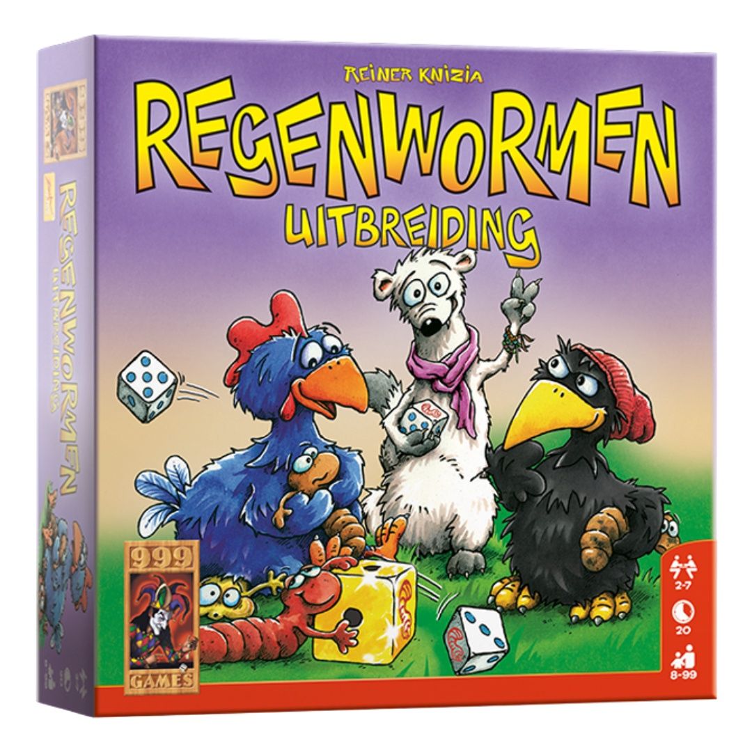 Regenwormen uitbreiding