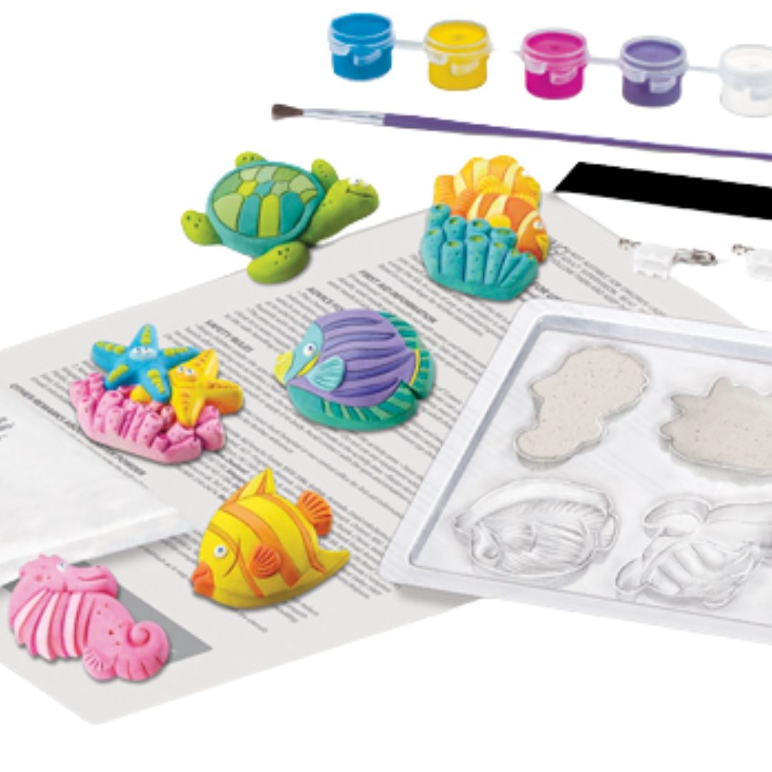 Gieten en verven sealife - EN versie