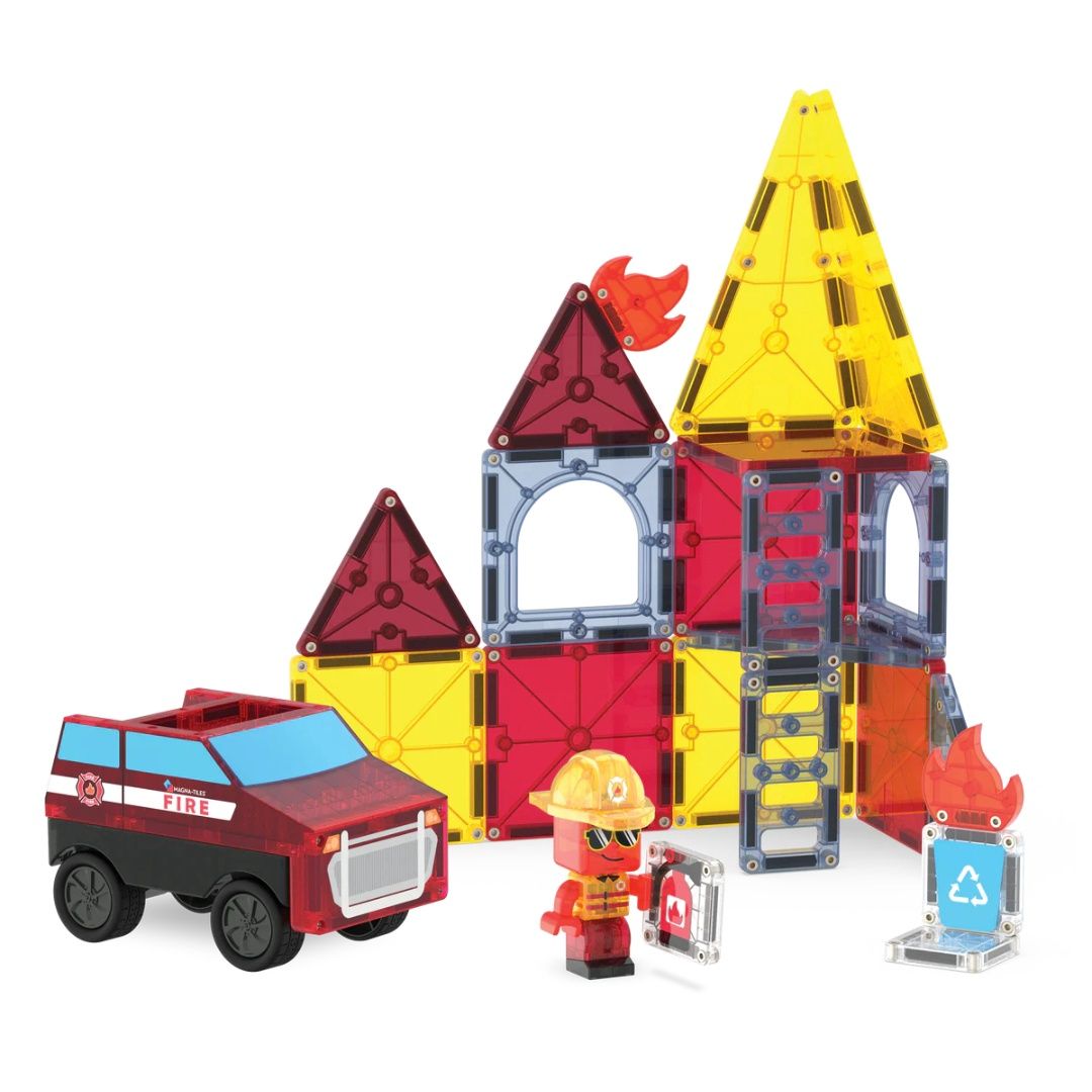 Magna tiles Fire rescue