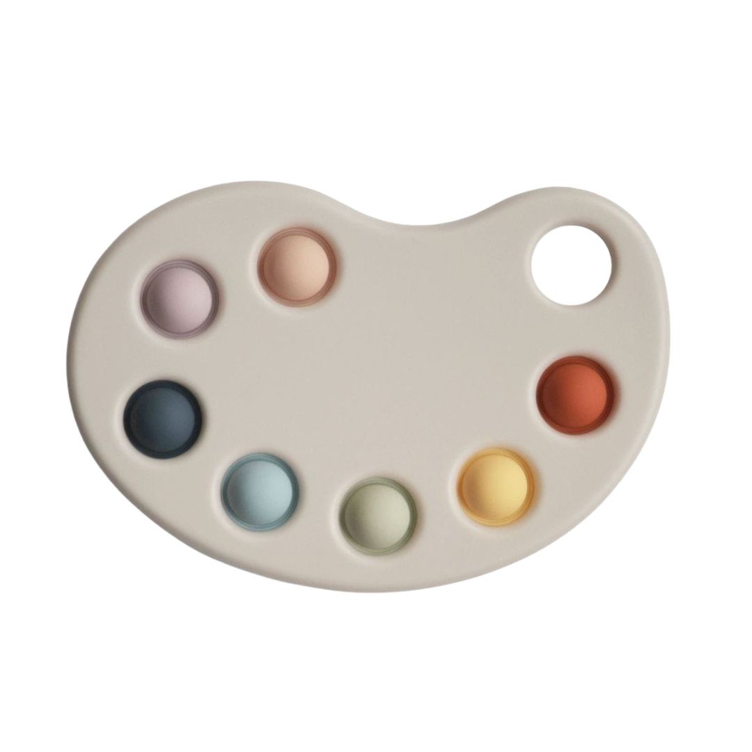 MUSHIE - press-toy paint palette - Multi