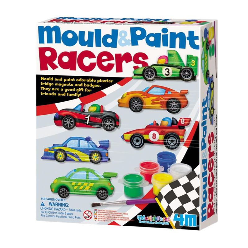 Gieten en verven racers