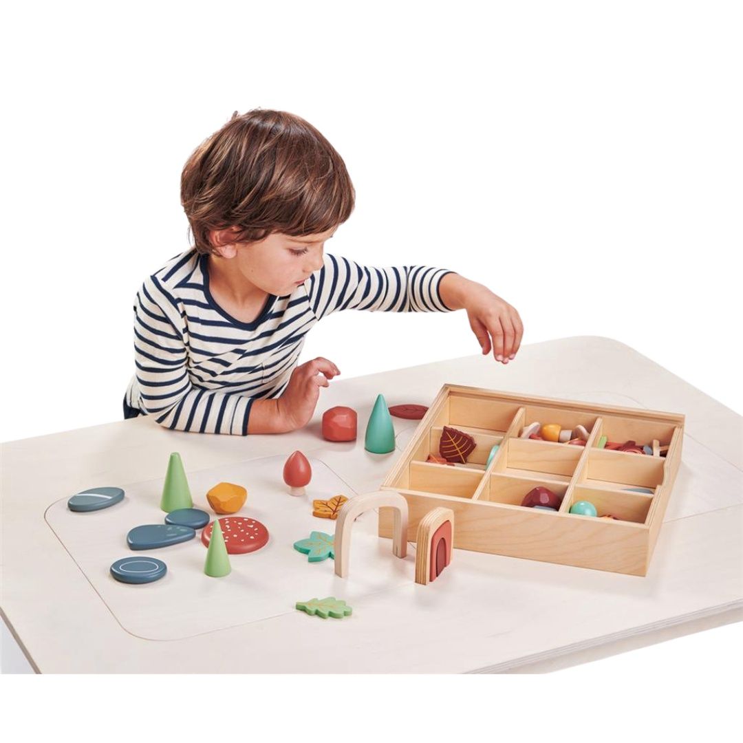 Tender leaf Mijn bosbodem doos