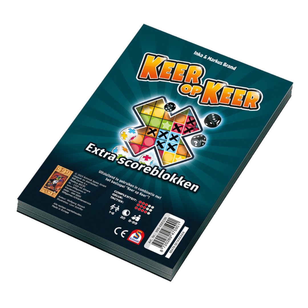 Scoreblokken Keer op Keer 2 twee stuks Level 1