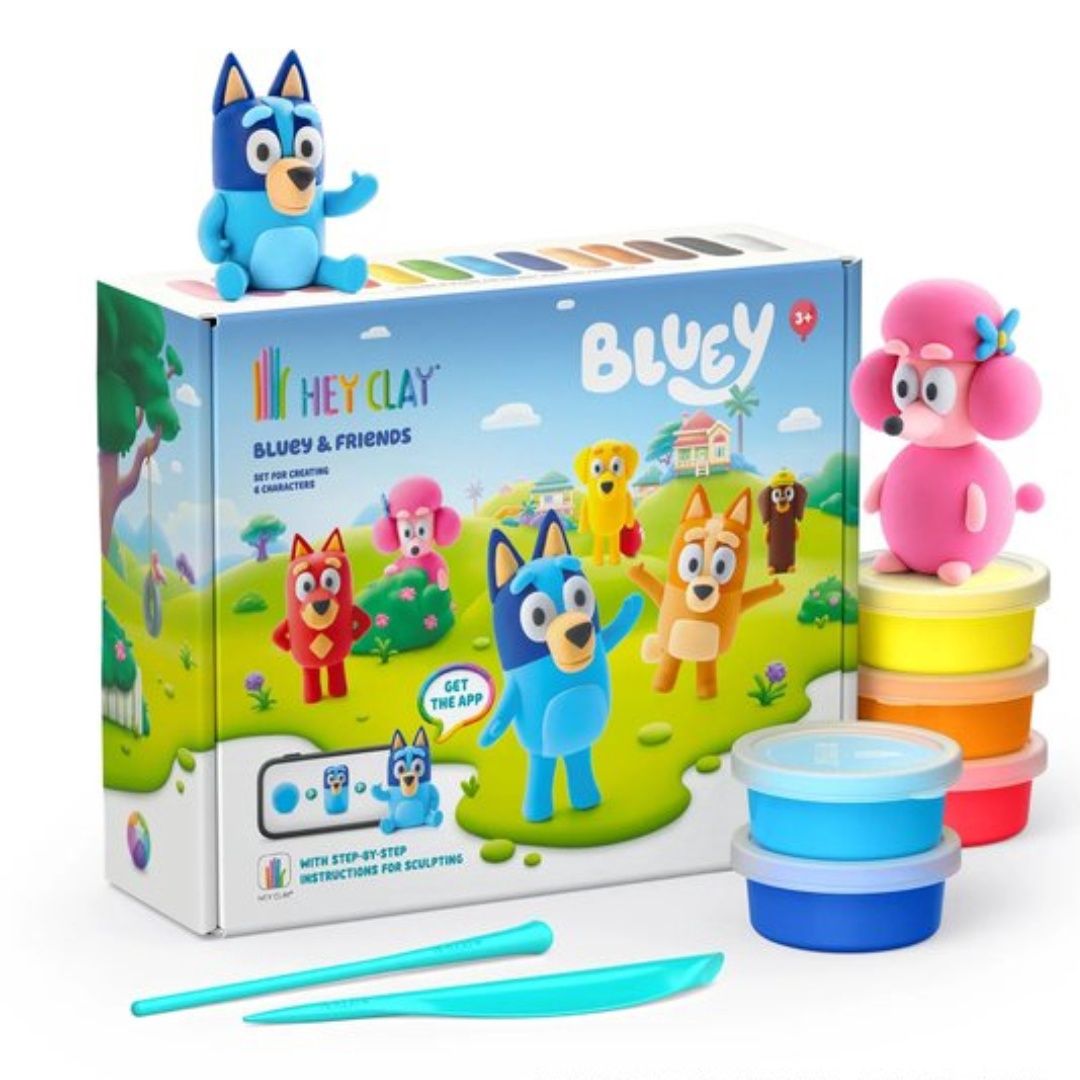 Hey Clay Bluey &amp; friends
