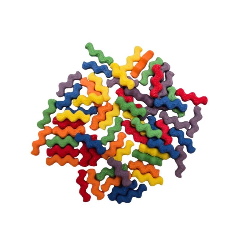 Mini waves regenboog (fel)