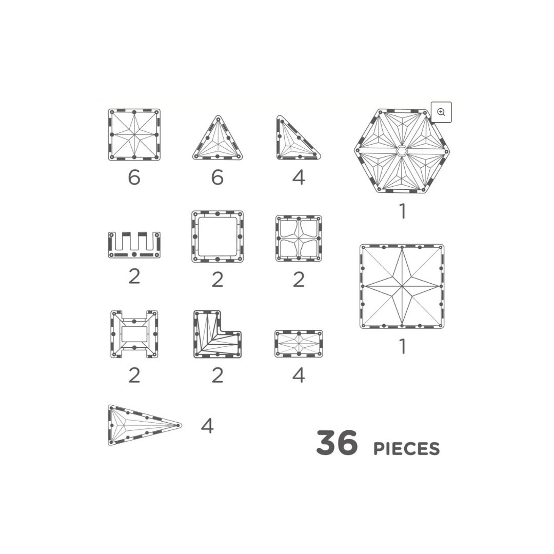 Petite pastel pack 36 stuks
