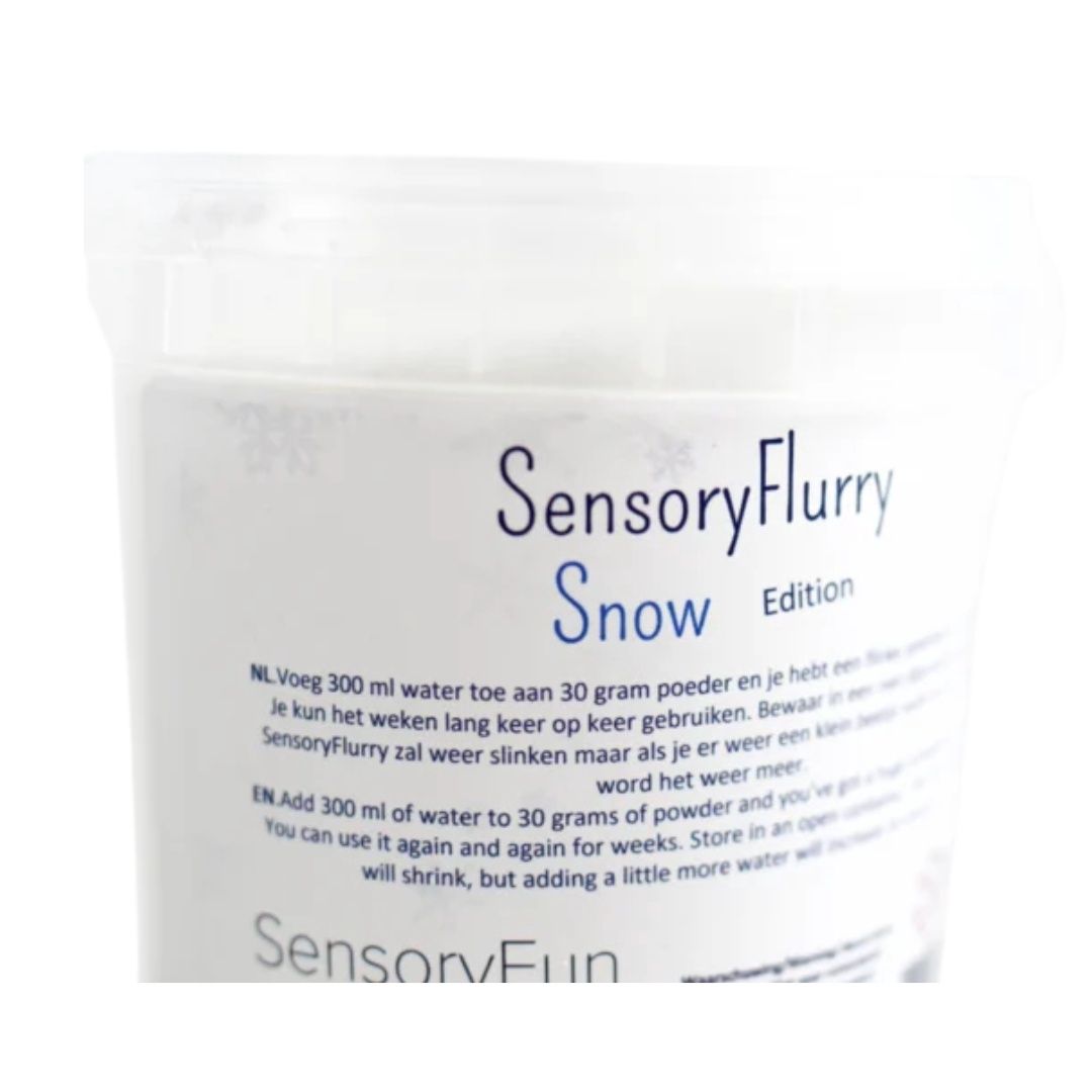 SensoryFlurry Snow Mega Pot