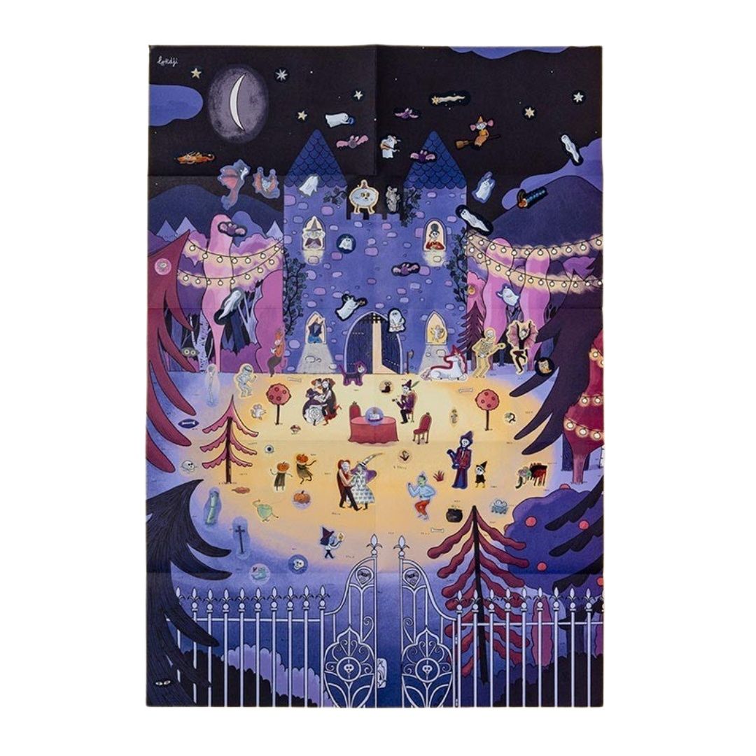 Enchanted poster and stickers