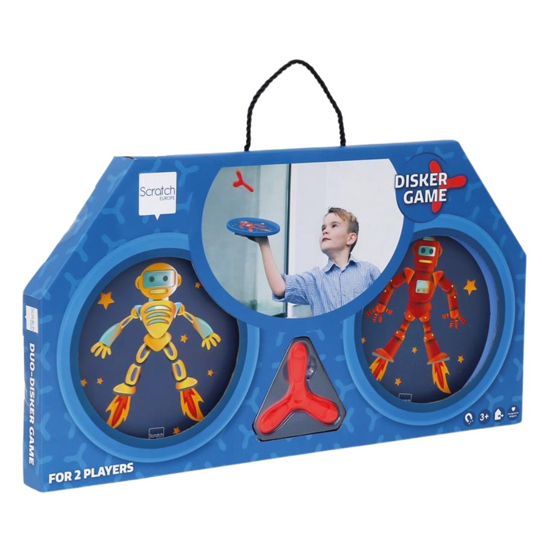 Hand-disker duo robot