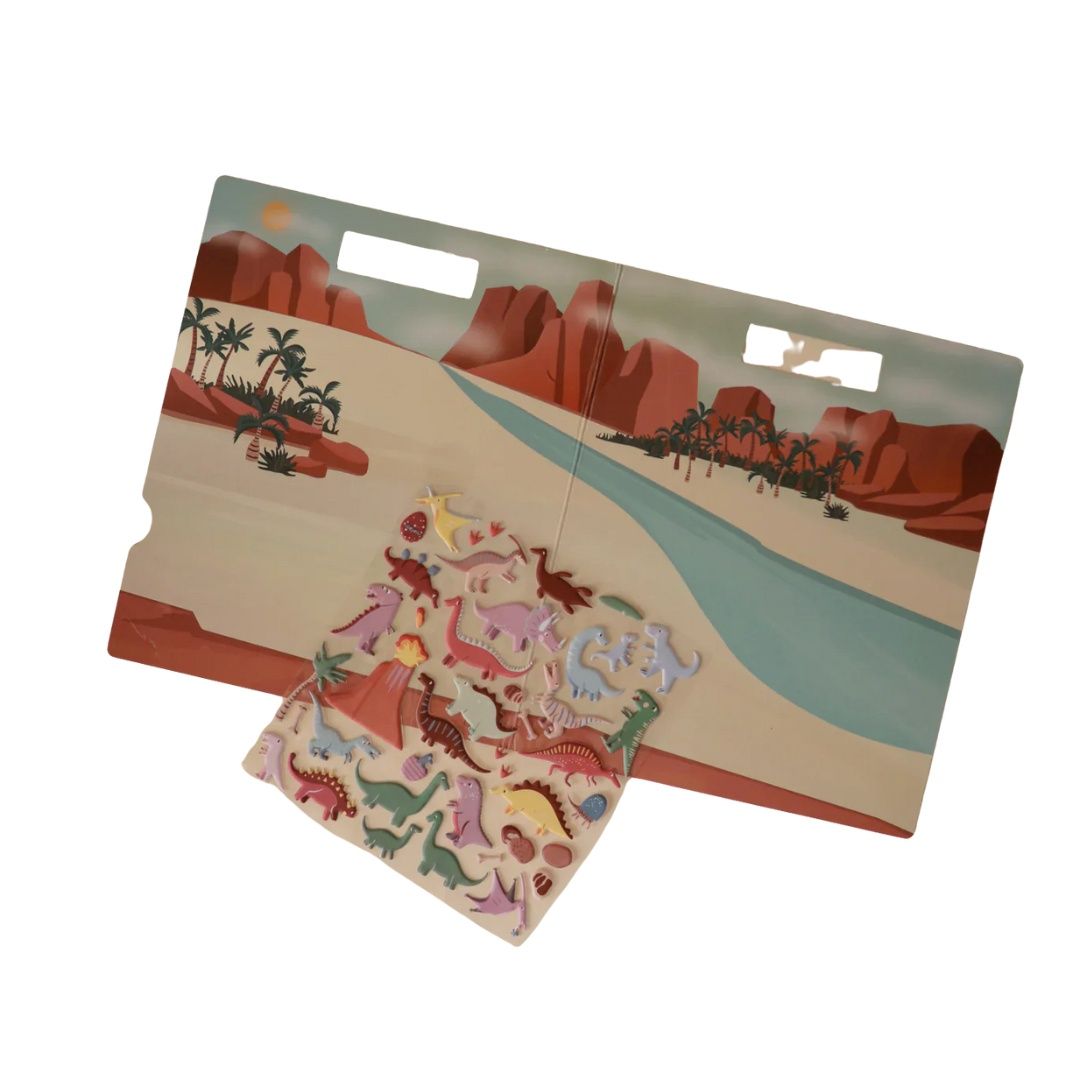 MUSHIE stickerbook dino