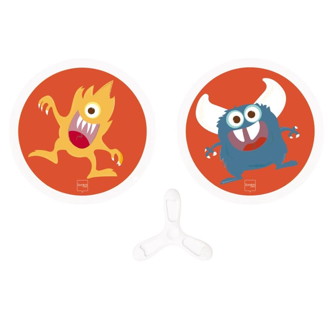 Hand-disker duo monsters