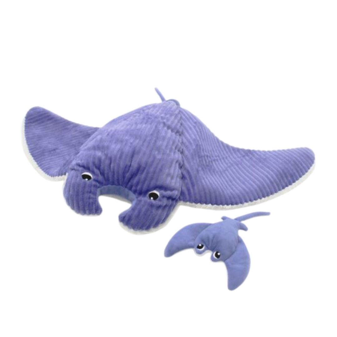Manta ray purple