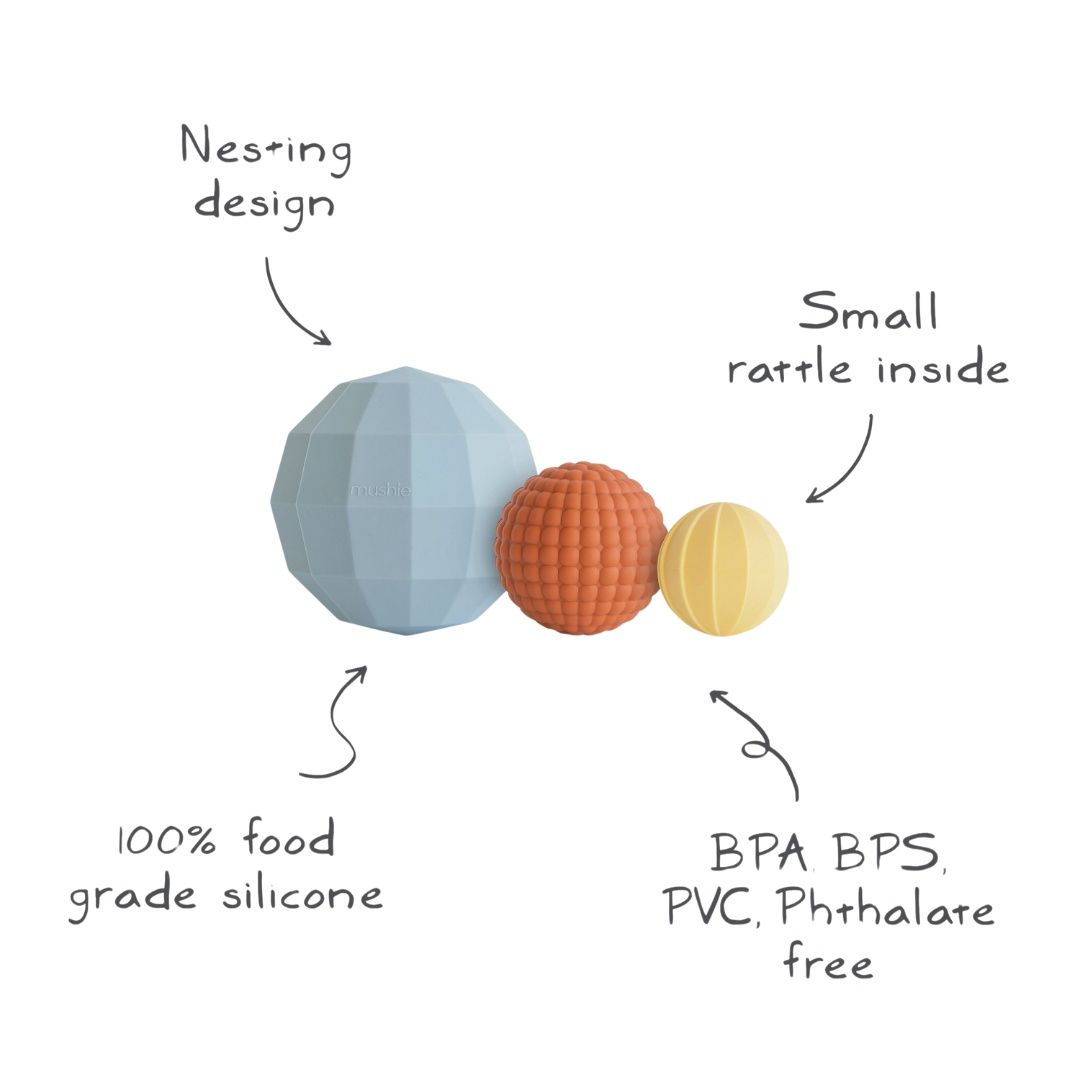 MUSHIE - nesting sphere sensory
