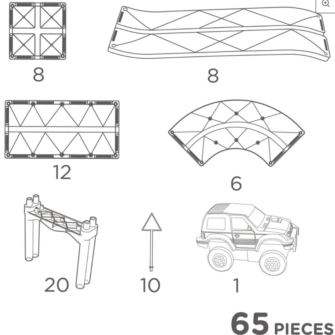 Race Track Intense 65 Stuks