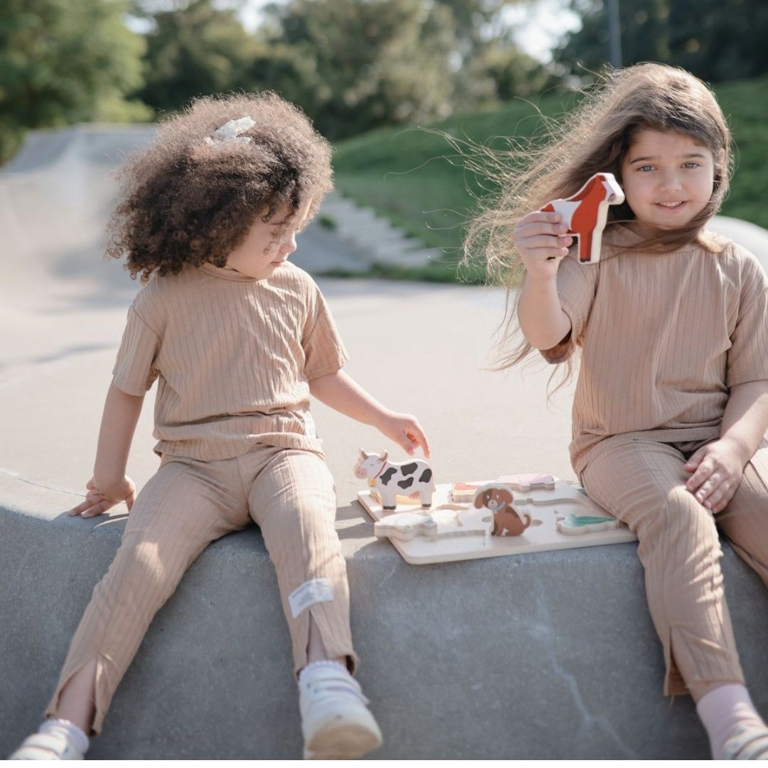 MUSHIE  Houten Puzzel Boerderij