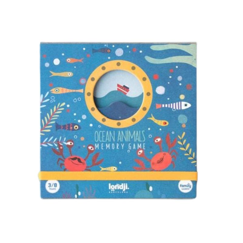 Ocean animals memory game