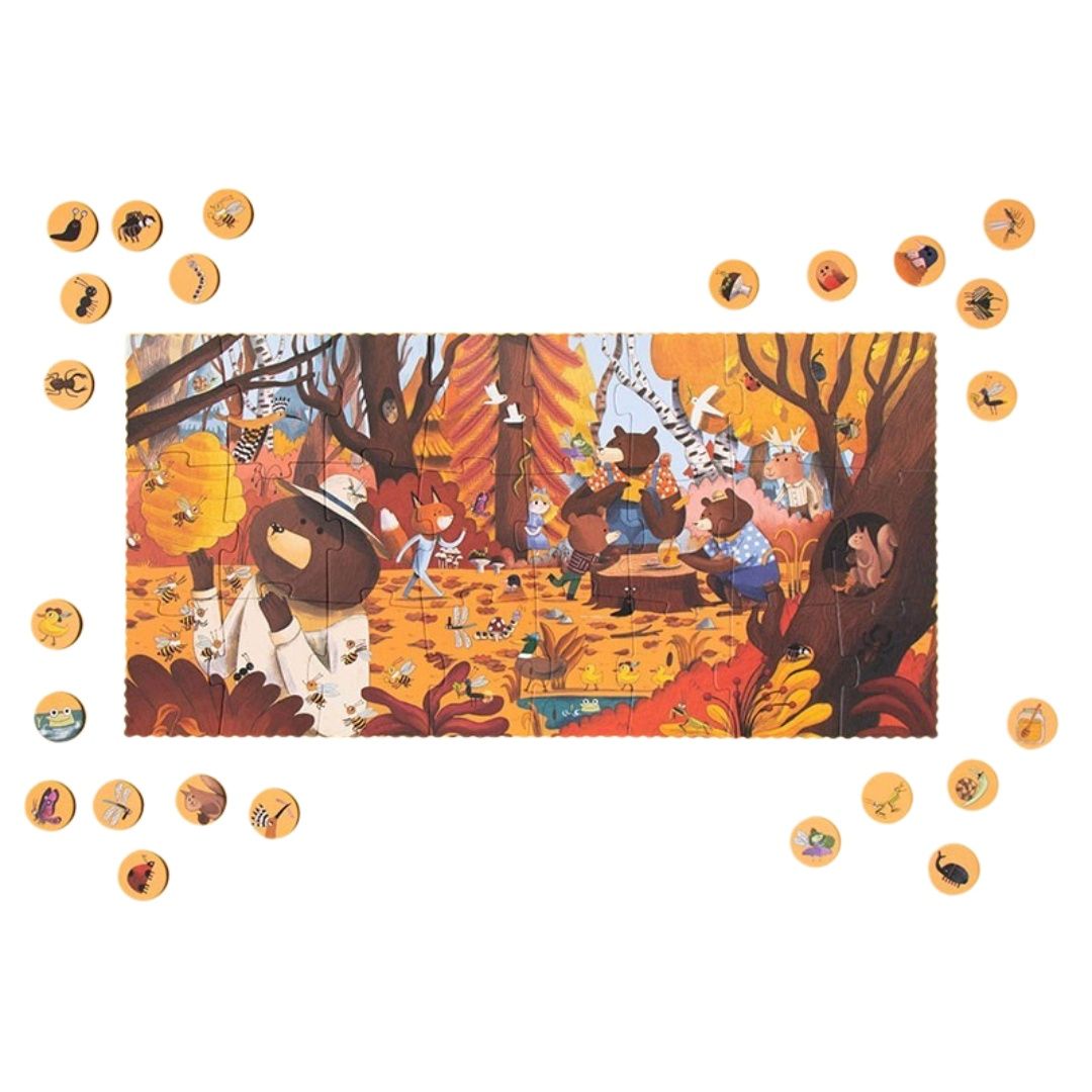 Bear's forest puzzle