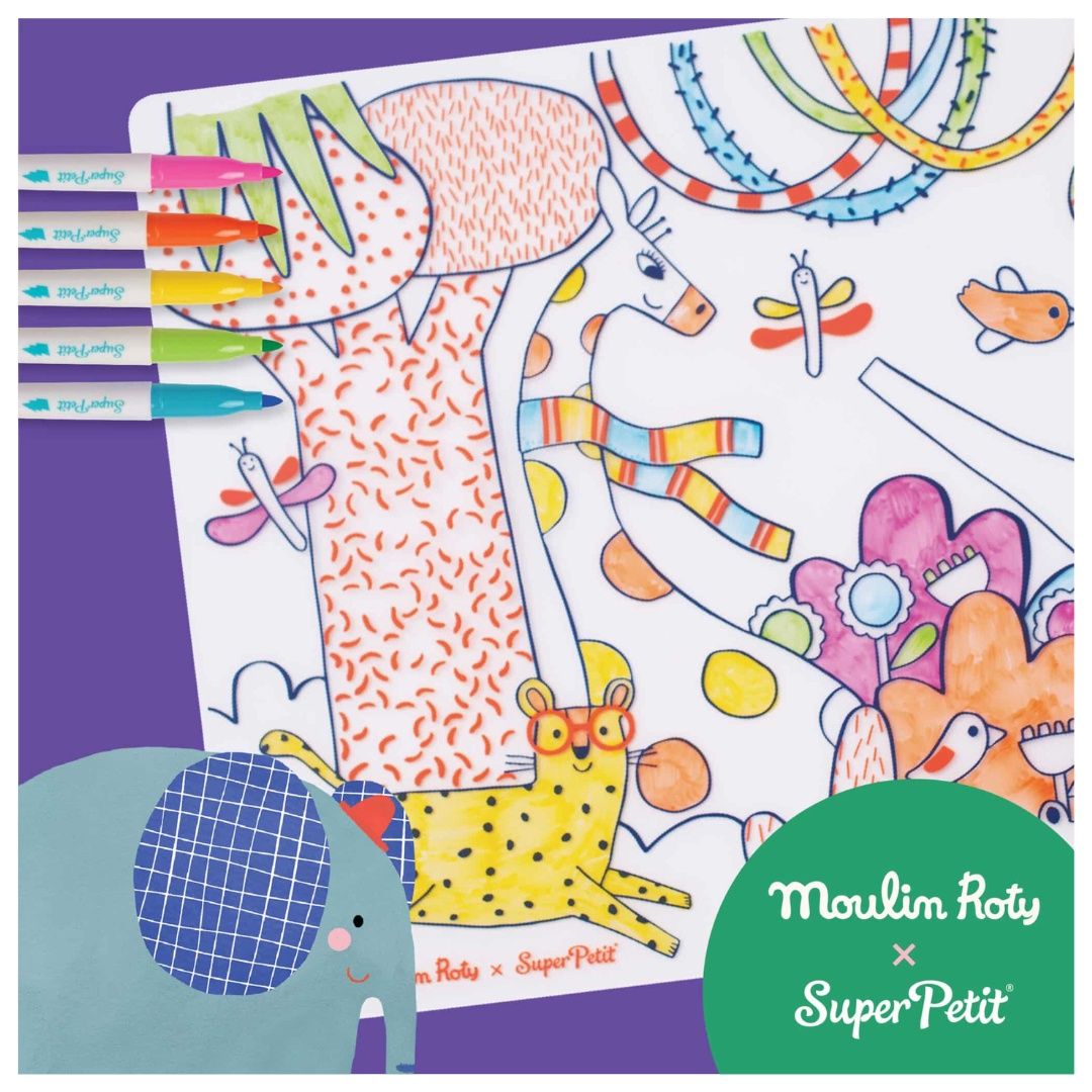 Kleurmat Les Toupitis