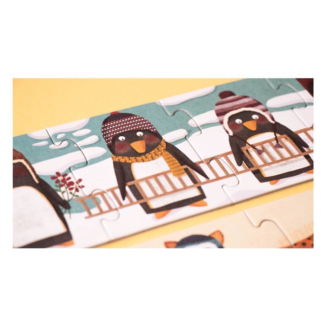 Londji - 10 penguins puzzle