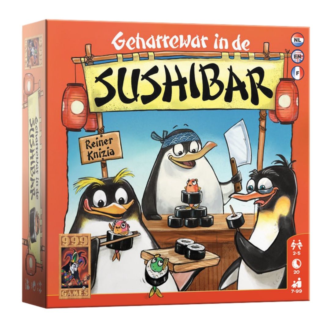 Geharrewar in de Sushibar