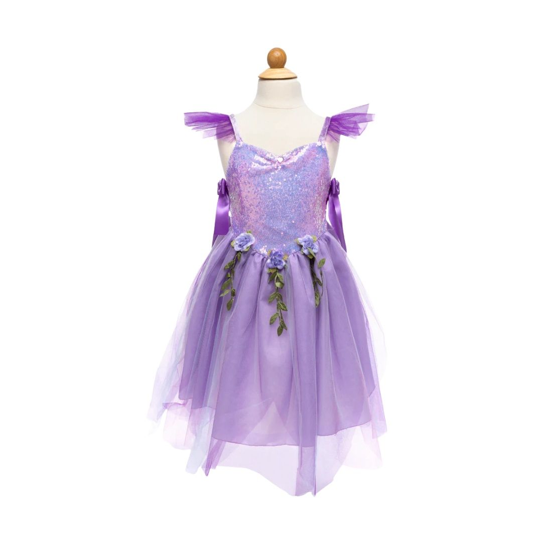 Lila Sequins fairy 3-4y