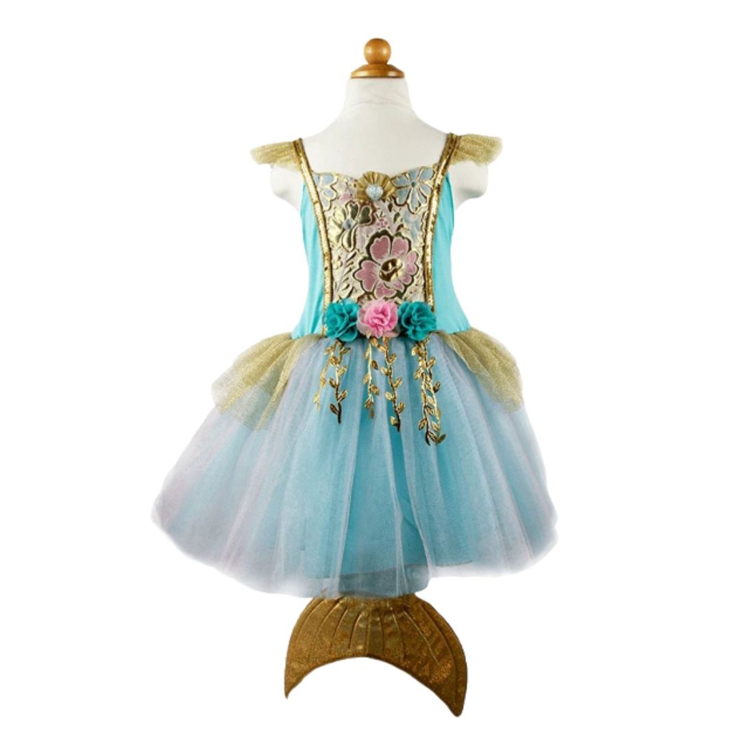 Mermaid Dress + Tail 5-6y
