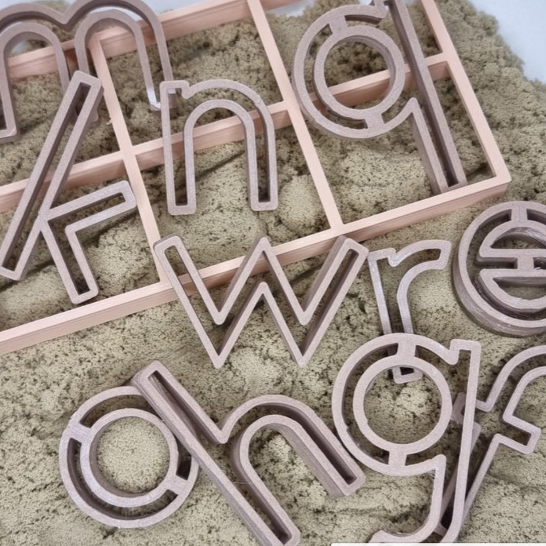 Grennn uitsteker school letters