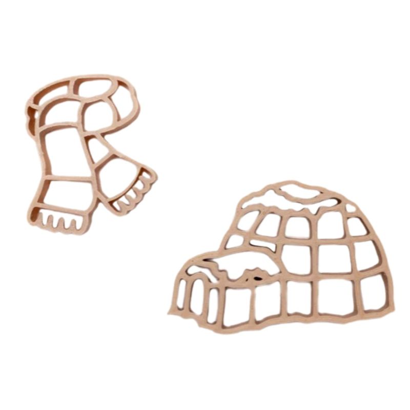 Uitstekers iglo &amp; sjaal