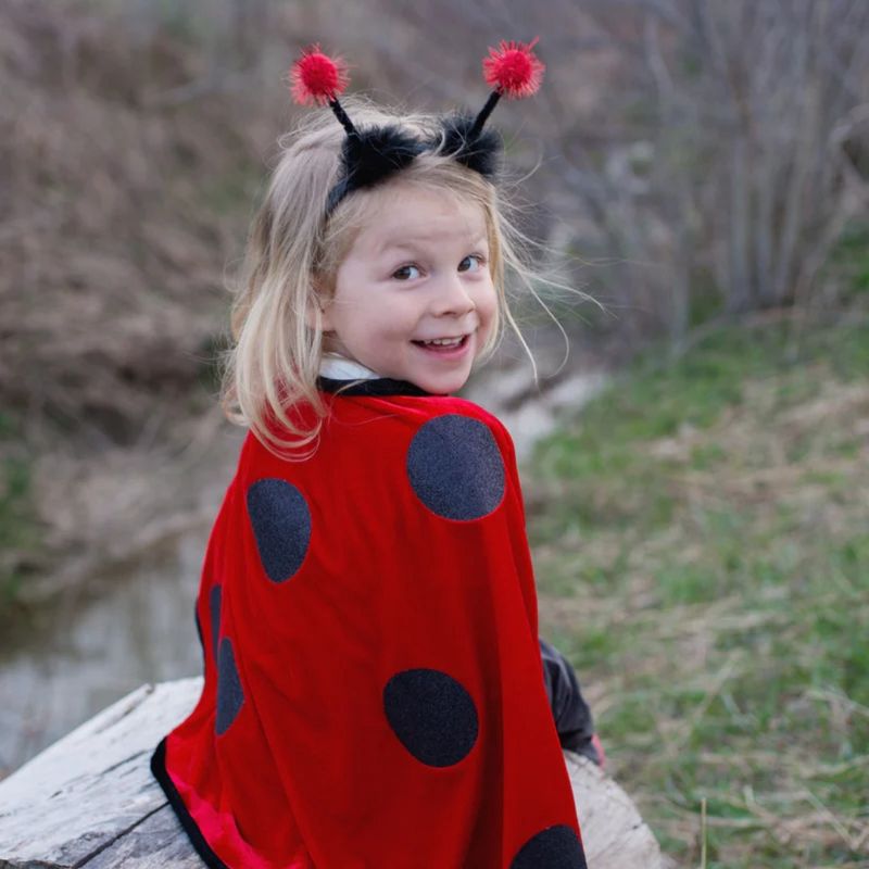 Ladybug cape 2-3y