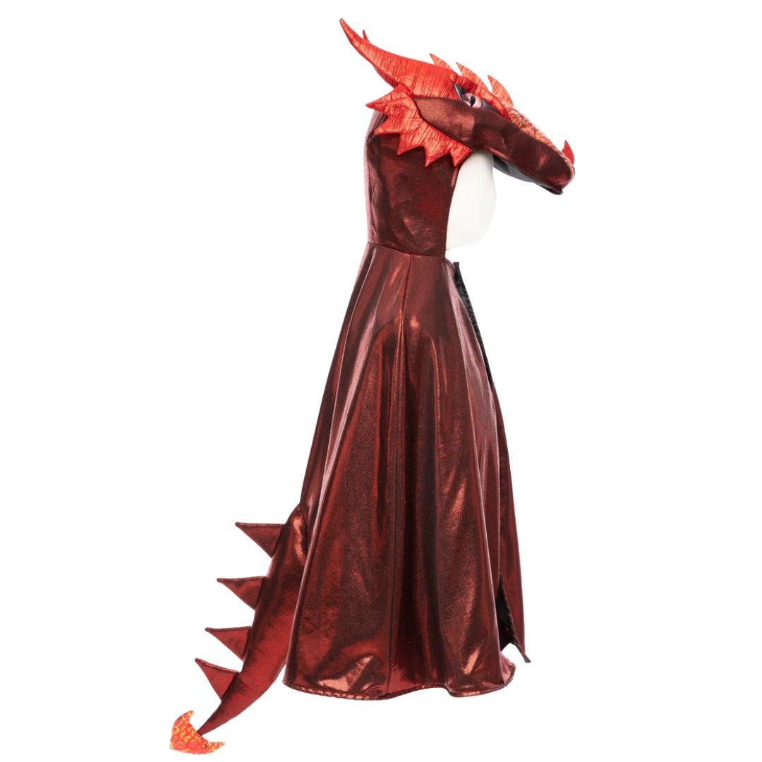 Ruby metallic dragon 5-6y