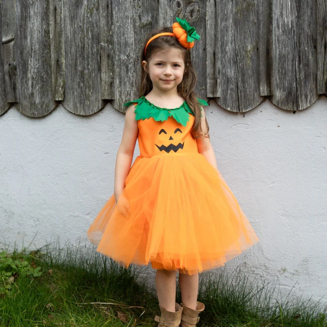 Pumpkin Patch Princess  Dress 3-4 y