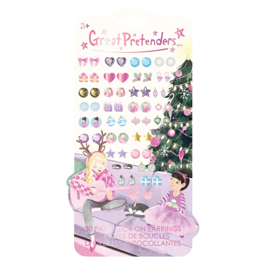 Christmas Stick-on Earrings
