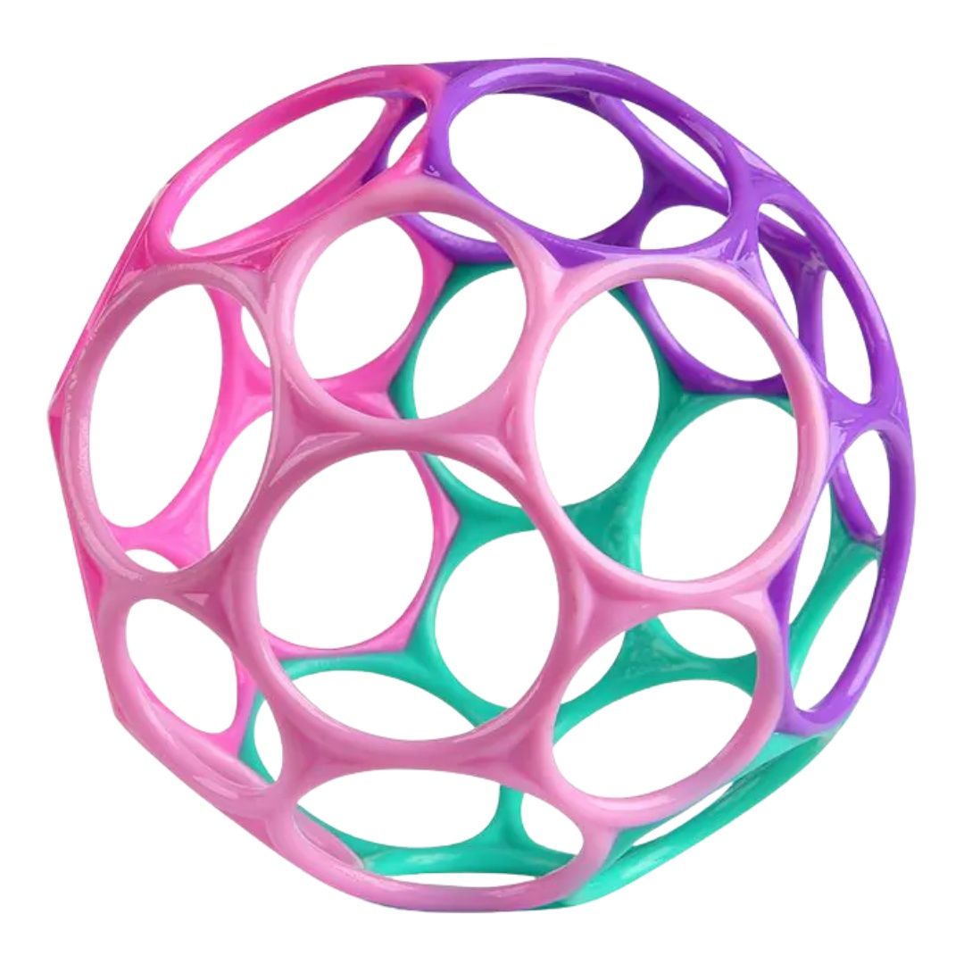 O-ball classic, Kleur: Paars/Roze/Turquoise