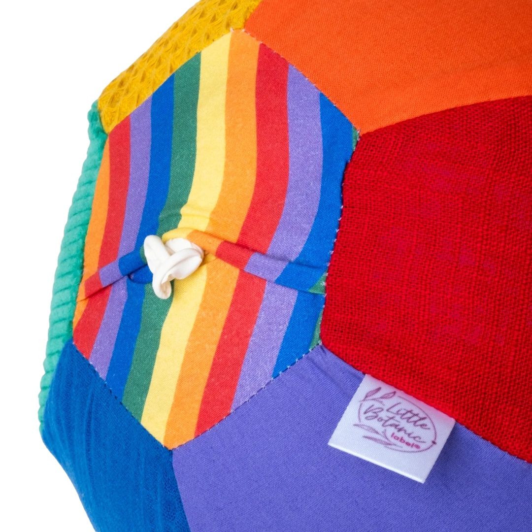 Ballonbal regenboog (fel)