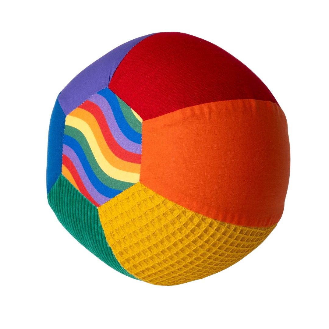Ballonbal regenboog (fel)