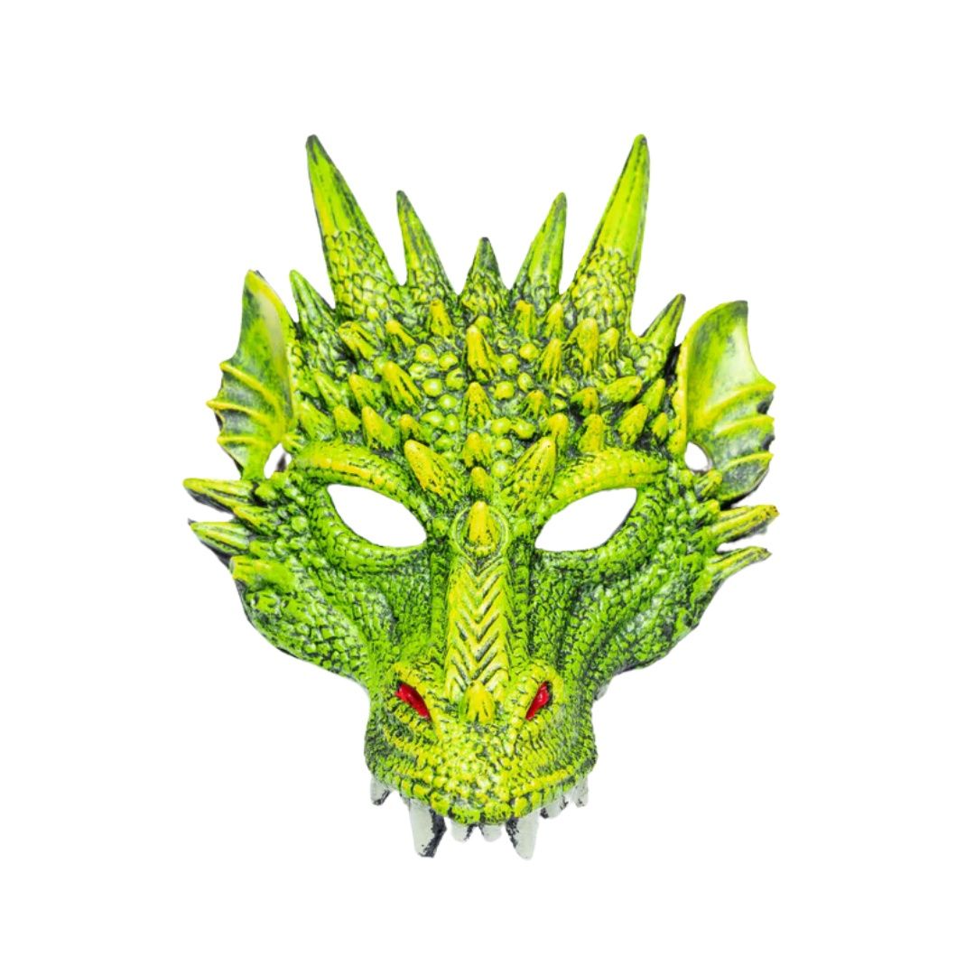 Dragon Mask Green