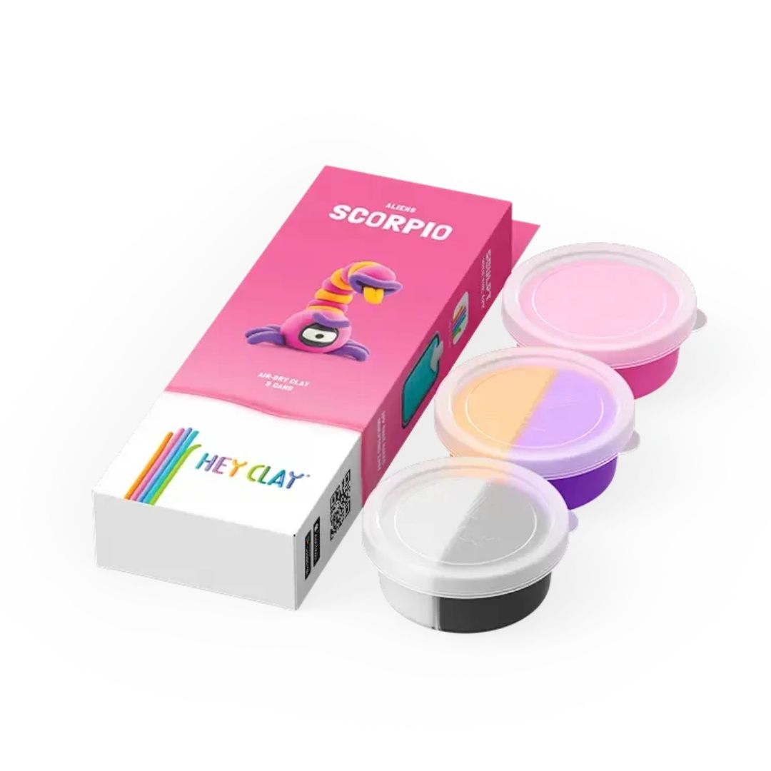 Hey Clay 3 can schorpioen