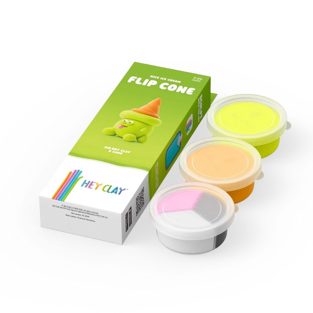 Hey Clay 3 can Flip Cone