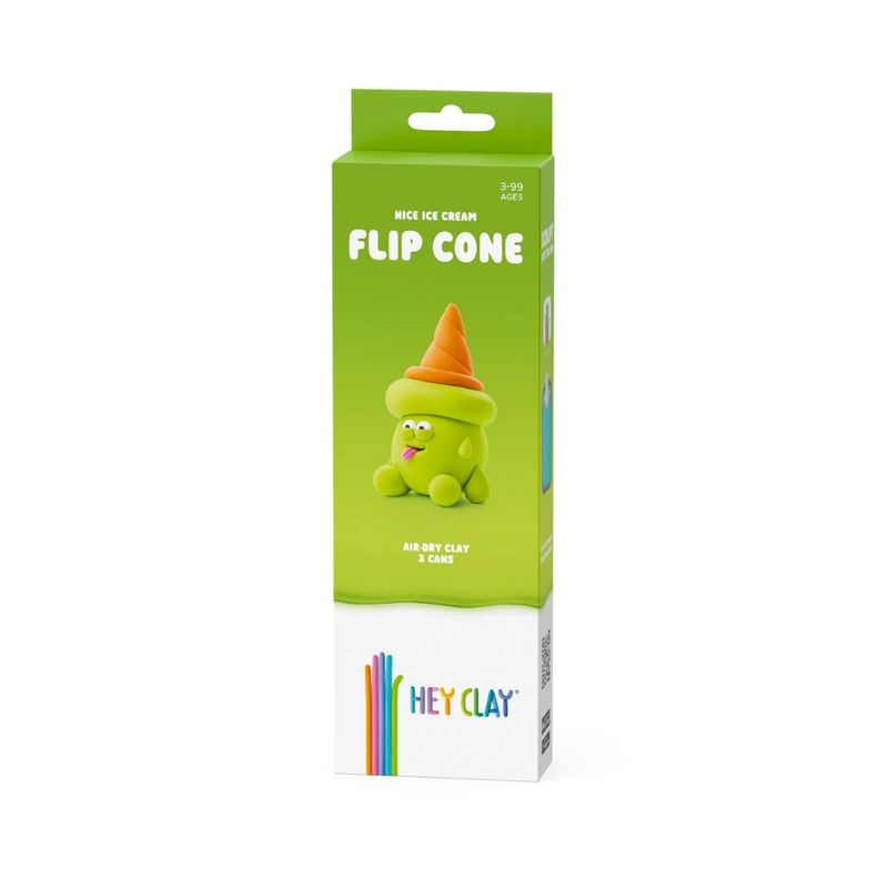 Hey Clay 3 can flip cone